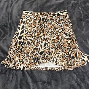 Small cheetah skirt